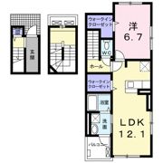 アールズハイムⅡの間取り画像
