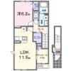 ベルシャイン Ⅱの間取り画像