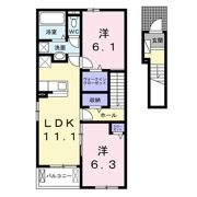 シャライムの間取り画像