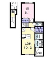 Kalmia（カルミア）の間取り画像