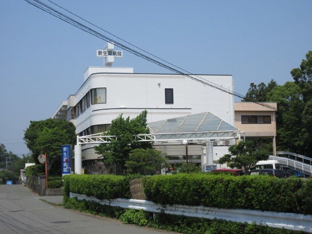 近くの病院まで640m（徒歩8分）