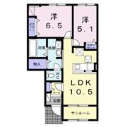 パーク アヴェニューの間取り画像