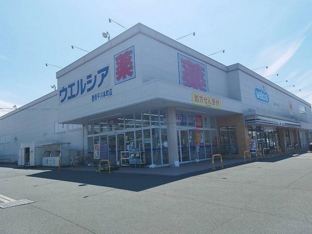 近くのウェルシアまで750m（徒歩10分）