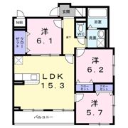 セキュリティ・アパートメントⅡの間取り画像