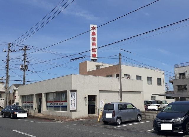 近くの水島信用金庫寿町支店まで550m（徒歩7分）