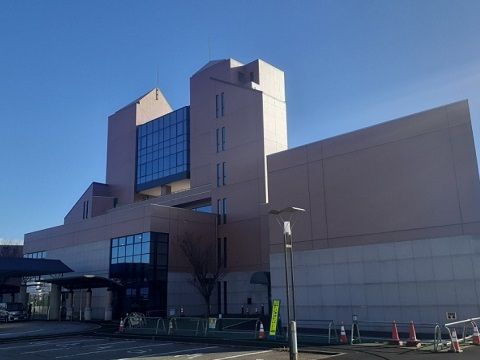 近くの病院まで550m（徒歩7分）