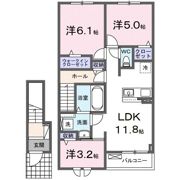 ポンテ・ルーチェの間取り画像