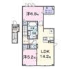 クレストコートⅠの間取り画像