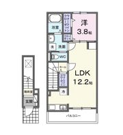 エヴァファーストの間取り画像