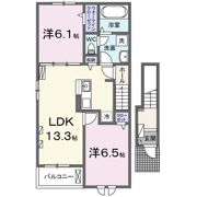 アグロ シルヴァⅠの間取り画像