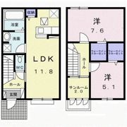 ヴィラ 茅ヶ崎の間取り画像