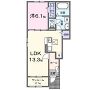 シャンセレッソ Ⅰの間取り画像