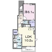 キルシュ 曙 Ⅱの間取り画像
