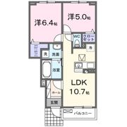 一色町味浜アパート（027571201）の間取り画像