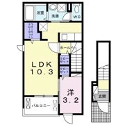 ラテ ルーナの間取り画像