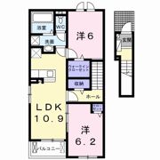 デュオブライト Ⅱの間取り画像