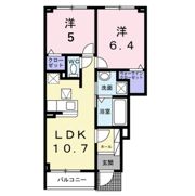 クライネス グリュックの間取り画像