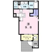リバーサイド北斗台の間取り画像