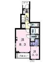 エストボヌール東春田Ⅰの間取り画像