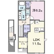 フリーデンハイム潮崎の間取り画像