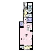 プラシードAの間取り画像