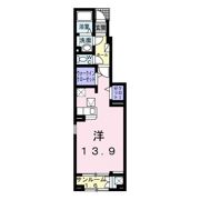 プラシードAの間取り画像