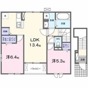 大久保町松陰アパート（027593201）の間取り画像