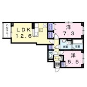 クローバー フレアの間取り画像