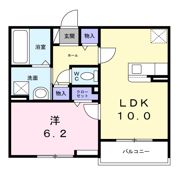 エスポワールの間取り画像