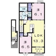 プルミエール手屋Ⅳの間取り画像