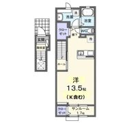 プレフェリート・Ⅴの間取り画像