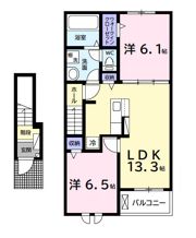 ベリッシモ ソーレの間取り画像