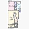 ヌーヴォー エ ベル Ⅰの間取り画像