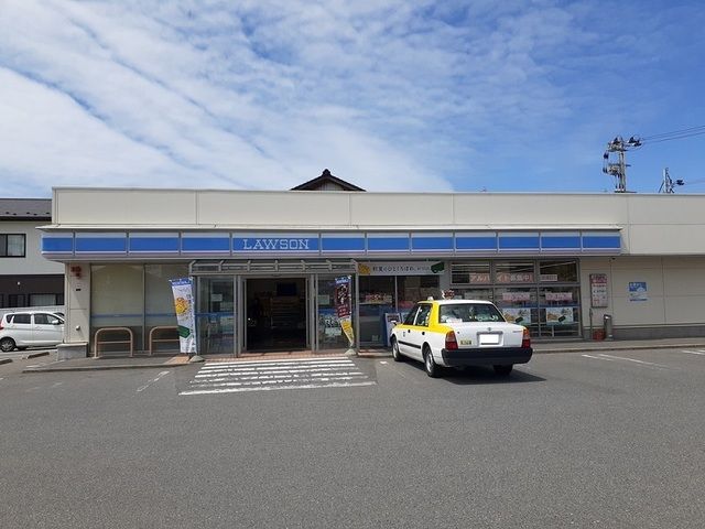 近くのローソン 酒田若竹町店まで600m(徒歩8分)