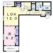 ベーネ・ウノの間取り画像