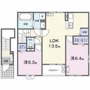 カーサ ソレアーダの間取り画像