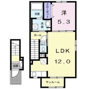 リブレ稲荷町の間取り画像