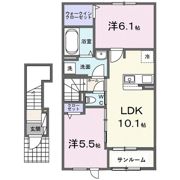 プラネッツ・リラン Ⅱの間取り画像