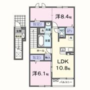 グランマーレ 糸 Ⅱの間取り画像
