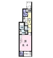 ラフィネ Cの間取り画像