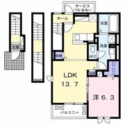クオーレの間取り画像