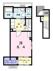 ブリュームⅡの間取り画像