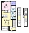 ブリュームⅡの間取り画像