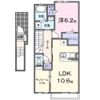 フィデール行橋Aの間取り画像