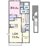 フィデール行橋Aの間取り画像