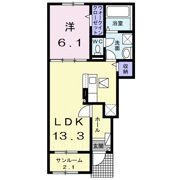 シャインの間取り画像