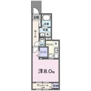 クレストールドエル Dの間取り画像