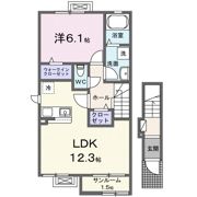 MK・テララの間取り画像