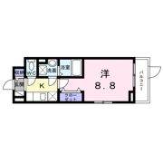 ベル西早稲田の間取り画像