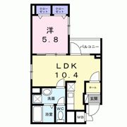 ベル西早稲田の間取り画像
